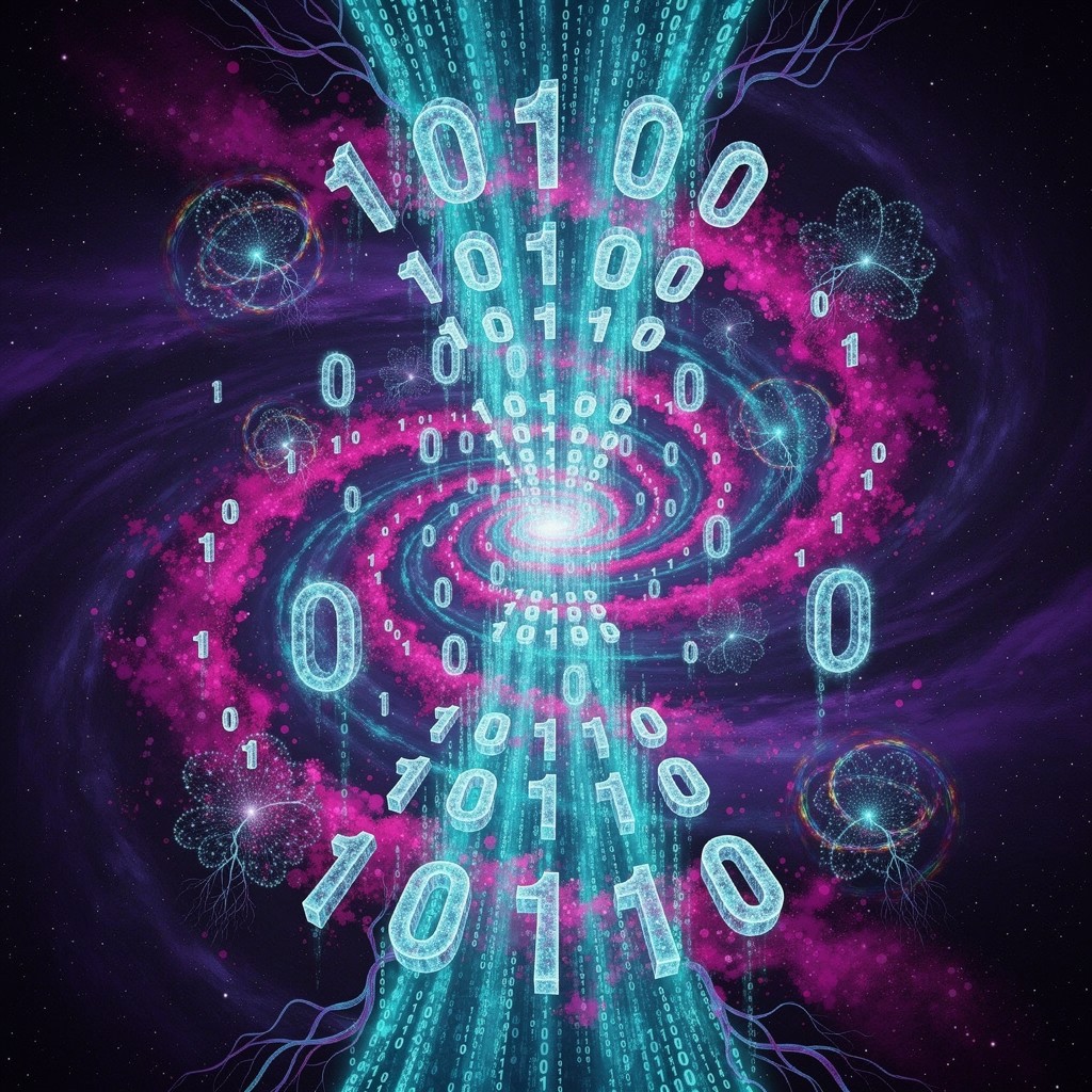Free Binary Cosmic Cascade Image - Binary, Code, Digital | Download at ...
