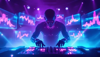 Free Neon DJ Performance Image - Cyberpunk, Neon, Dj | Download at ...