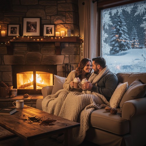 Cold Spring Romantic Free Cozy Winter Romance Image - Couple, Romance, Fireplace | Download ...