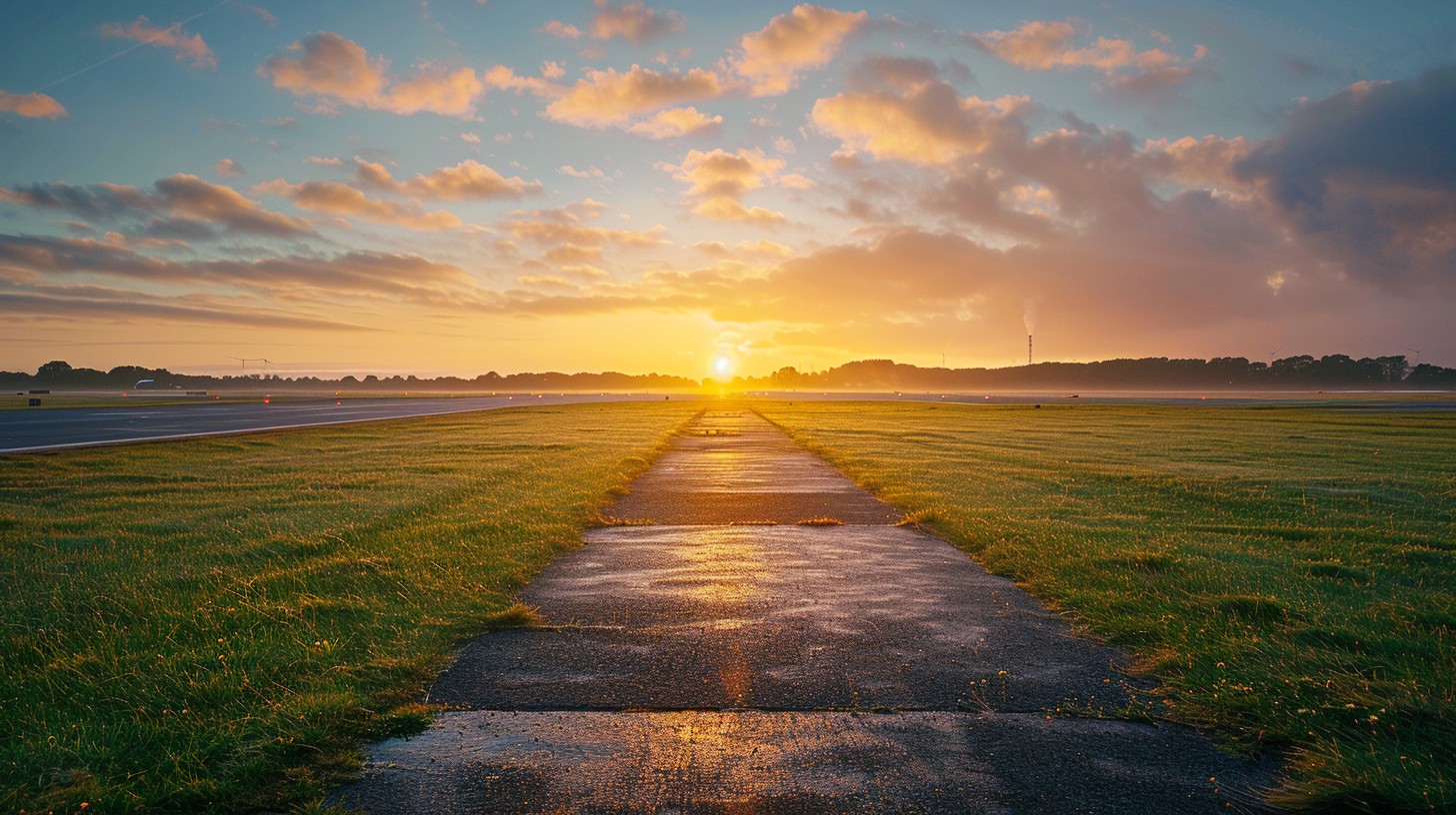 Long Path Sunset Free Sunset Pathway Beauty Image - Sunset, Pathway, Sky | Download at ...