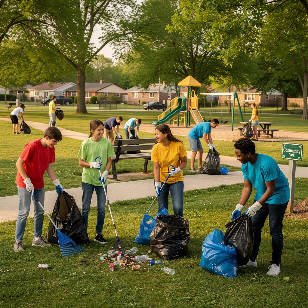 Free Youth Clean Communities Image - Teenagers, Volunteers, Cleanup ...