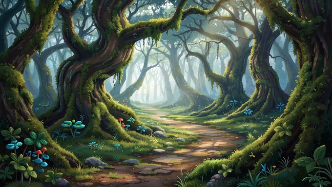 Free Enchanted Forest Pathway Image - Forest, Pathway, Enchanted ...