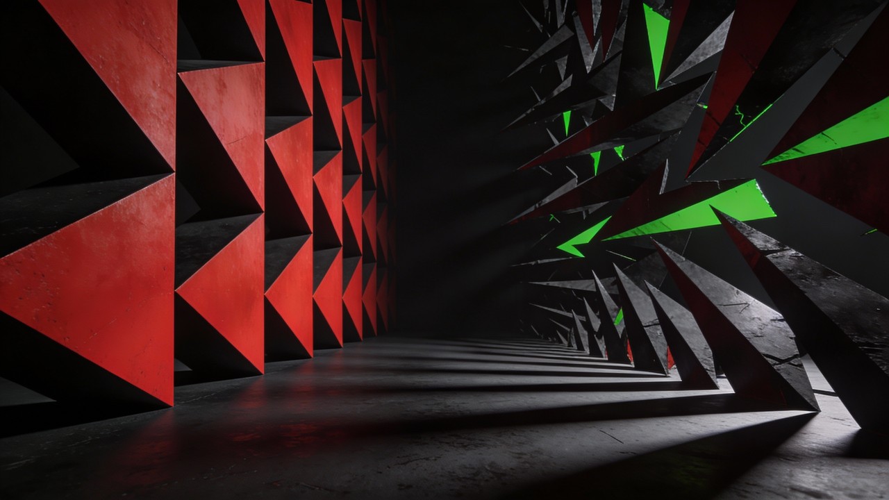 Free Geometric Danger Unfolds Image - Geometric, Abstract, Danger ...