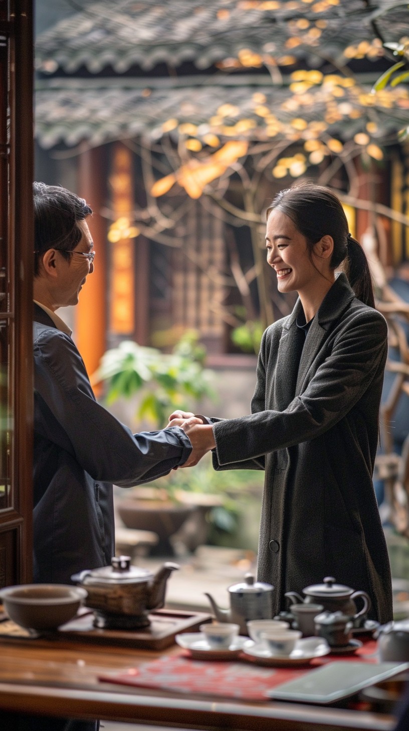 Free Professional Handshake Meeting Image - Handshake, Smiling, Tea ...