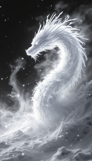 Free Ethereal Snow Dragon Image - Dragon, Snow, Winter | Download at ...