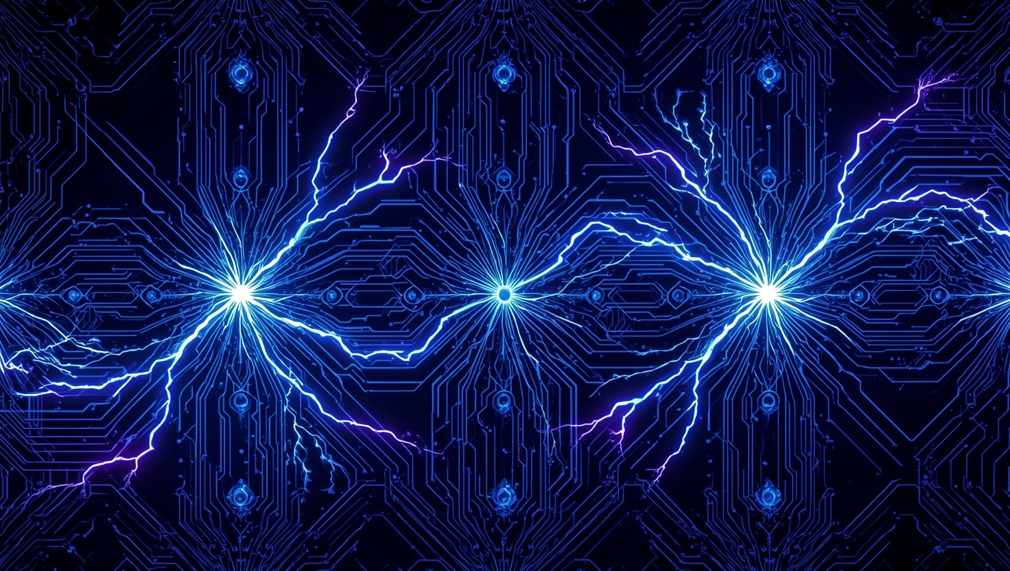 Free Electric Energy Pattern Image - Electricity, Energy, Circuit ...