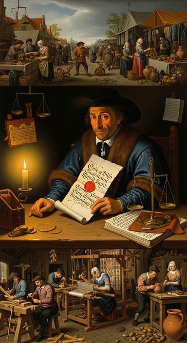 Commerce Historically Free Wealth and Commerce Image - Dutch, Golden, Age | Download at StockCake