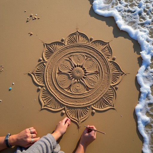 Free Sacred Sand Art Image - Mandala, Beach, Sand | Download at StockCake
