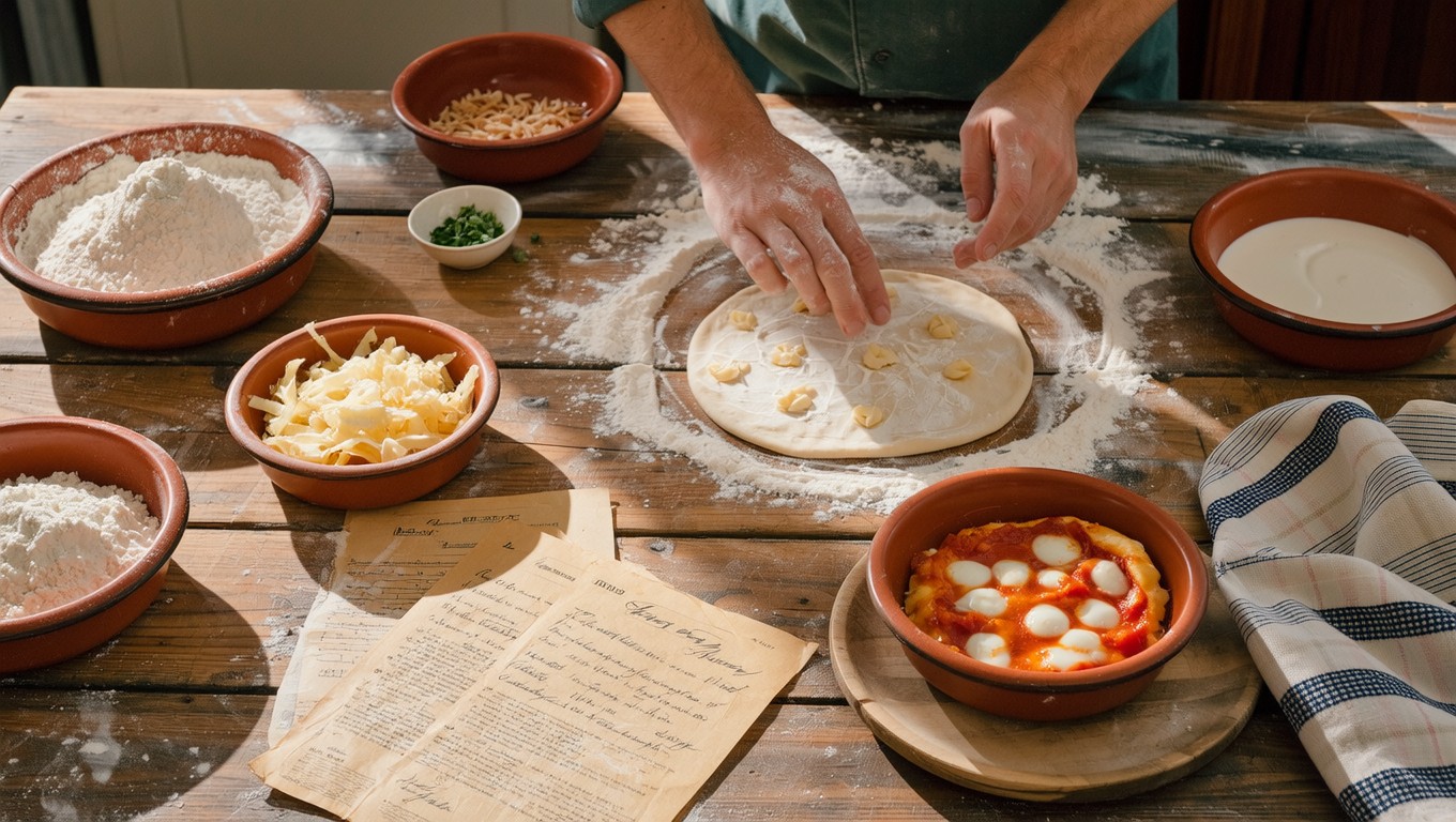 Free Traditional Pizza Making Image - Pizza, Dough, Baking | Download ...