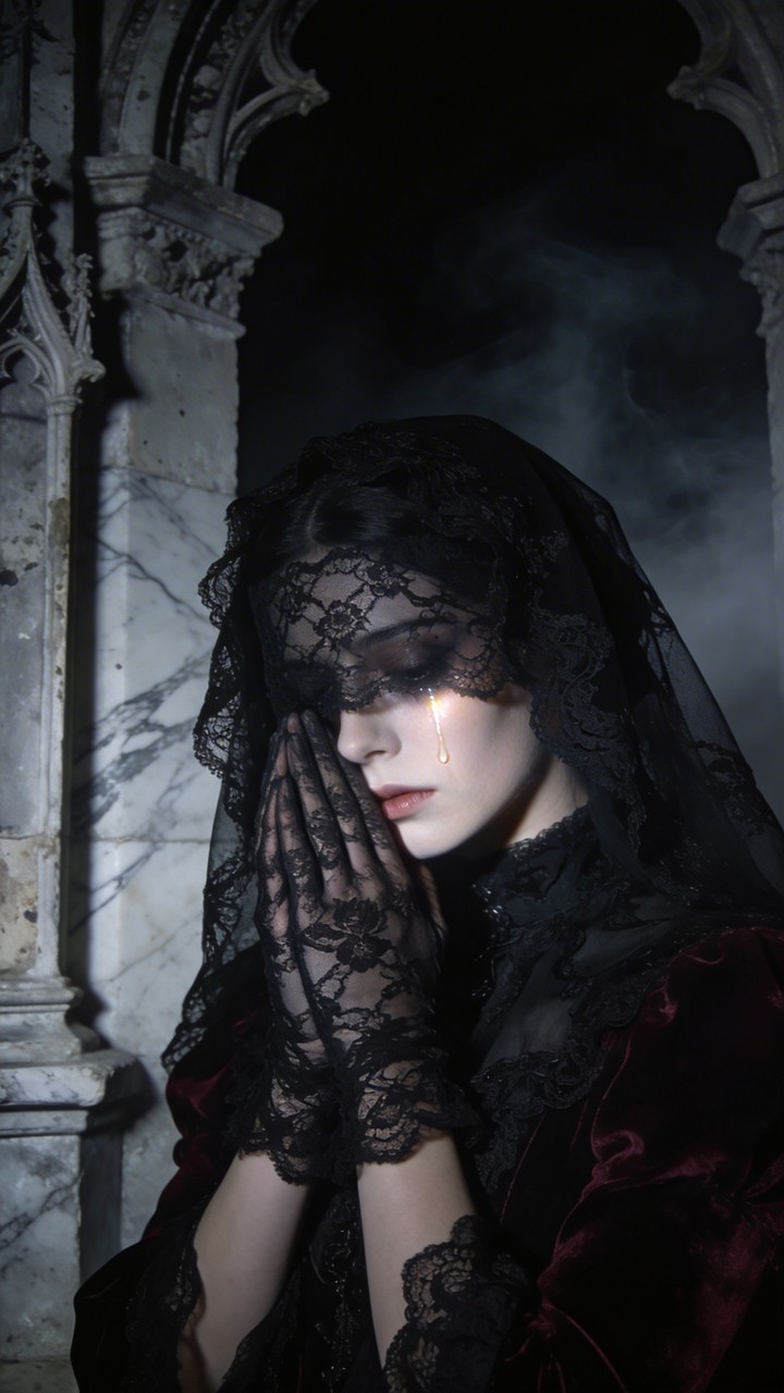 Free Gothic Mourning Portrait Image - Gothic, Mourning, Victorian ...