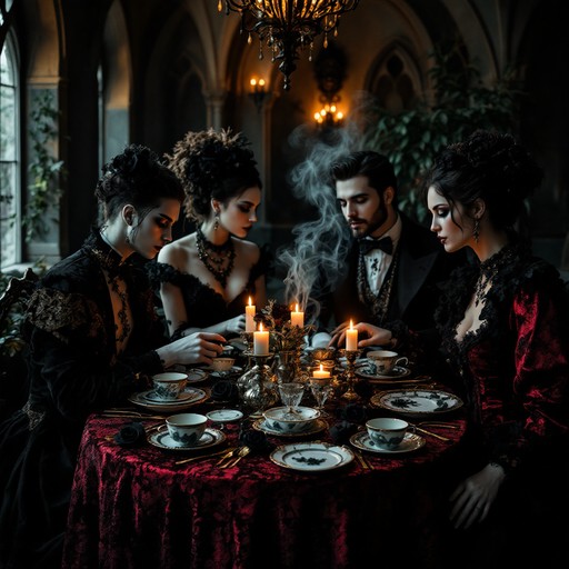 Free Gothic Tea Gathering Image - Gothic, Victorian, Dark | Download at ...