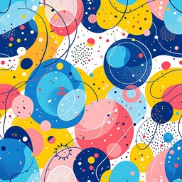 Free Playful Bubble Pattern Image - Bubbles, Circles, Blue | Download ...