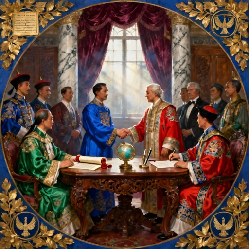 Free Diplomatic Unity Tableau Image - Diplomacy, Ambassadors ...