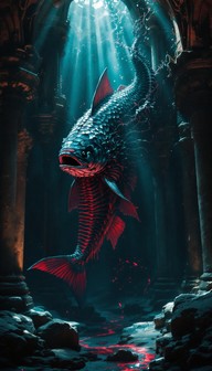 Free Gothic Fish Ascends Image - Gothic, Fish, Underwater | Download at ...