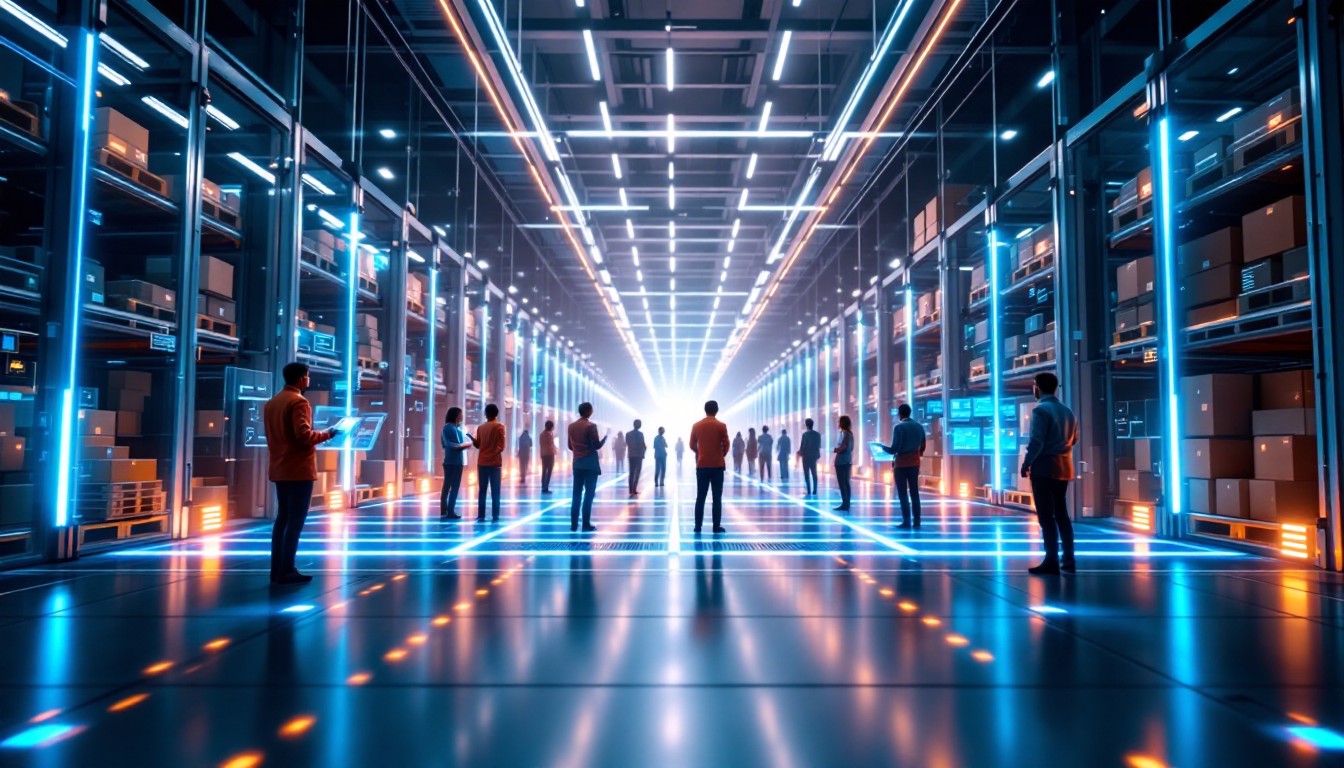 Free Future Meets Present Image - Warehouse, Automation, Robotics ...
