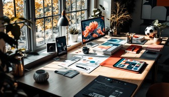 Free Creative Workspace Design Image - Workspace, Minimal, Creative ...