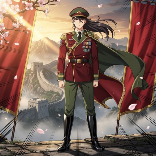 Stoic Guard Free Soldier Standing Guard Image - Anime, Manga, Illustration ...