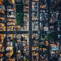 Rectangular Grid Layout City Free Urban grid layout Image - Urban, City, Aerial | Download at StockCake