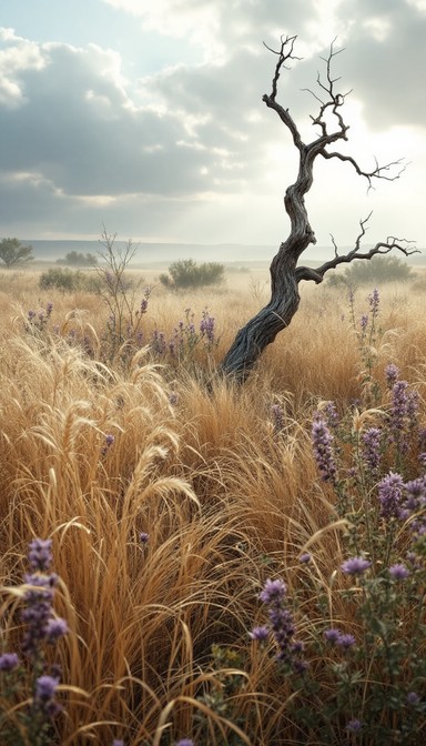 Prai Tree Free Prairie Tree Dawn Image - Prairie, Mesquite, Landscape | Download ...