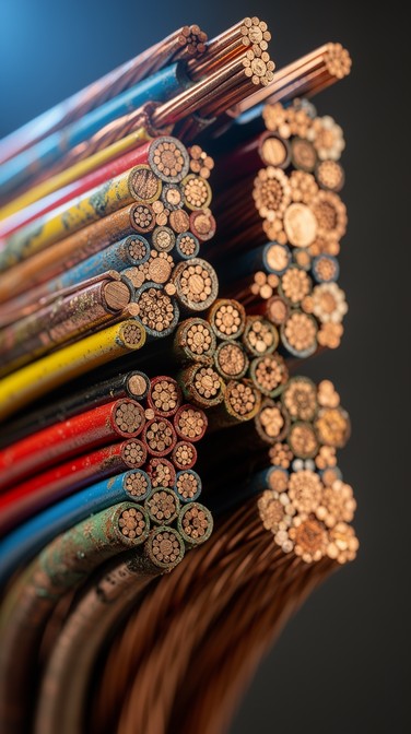 Two Color Copper Wire Free Copper Wire Beauty Image - Copper, Wire, Cable | Download at StockCake