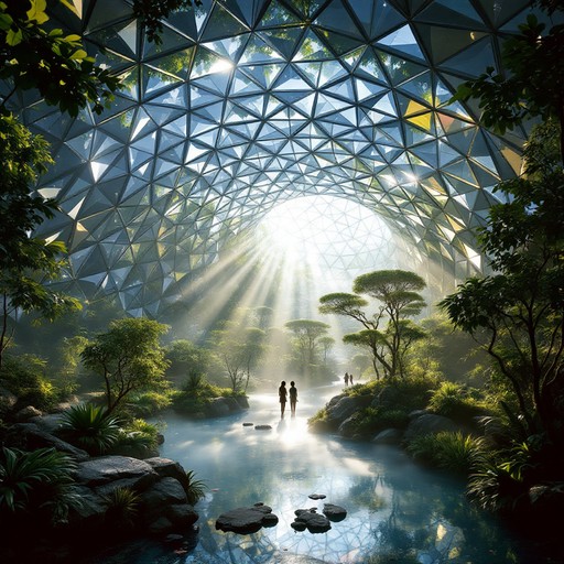 Geodesic Crystal Free Nature's Crystal Cathedral Image - Geodesic, Dome, Architecture ...