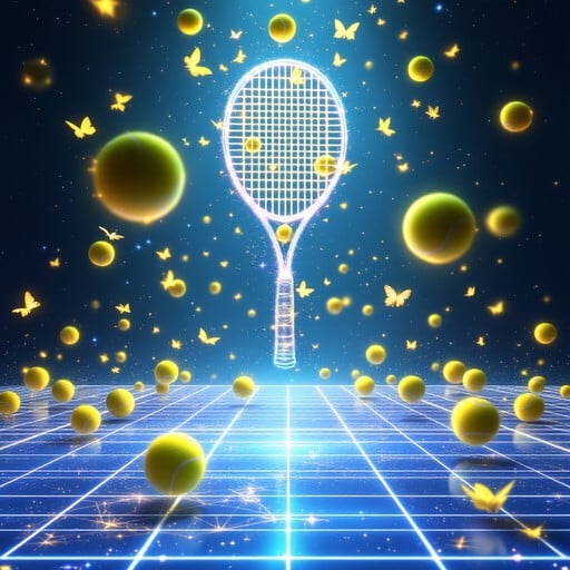 Free Cosmic Tennis Dreams Image - Tennis, Surreal, Magical | Download ...