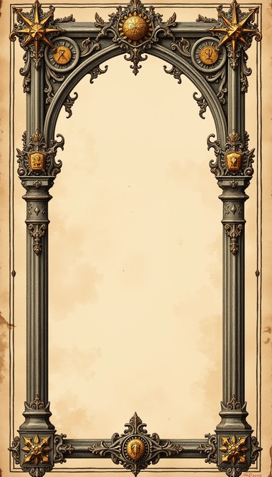 Free Elegant Heraldic Frame Image - Medieval, Gothic, Frame | Download ...