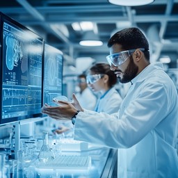 Free Scientists Analyzing Data Image - Scientists, Laboratory, Research ...