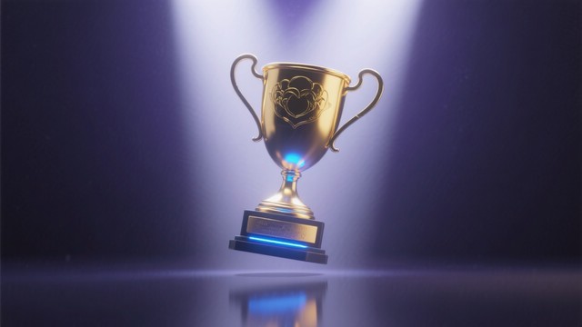 Free Luminous Golden Trophy Image - Trophy, Golden, Award | Download at ...