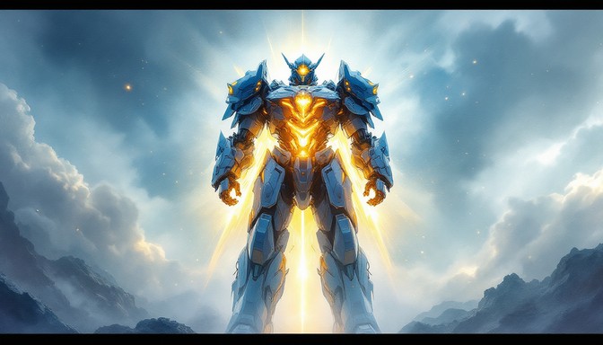 Robotech Mech Defender Free Radiant Mech Defender Image - Mech, Robot, Guardian | Download at ...