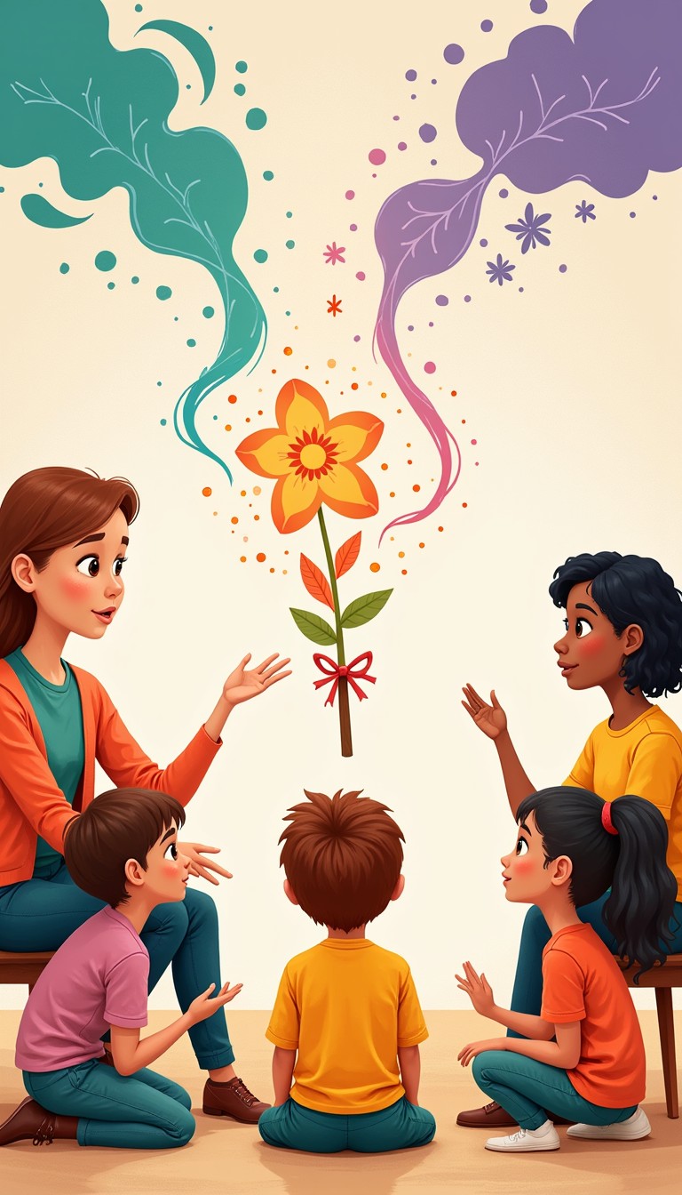 Free Ideas Bloom Together Image - Children, Diverse, Storytelling ...