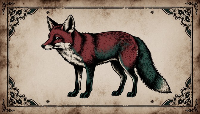 Free Gothic Fox Spirit Image - Gothic, Fox, Tattoo | Download at StockCake