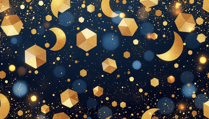 Free Golden Celebration Pattern Image - Celebration, Confetti, Pattern ...