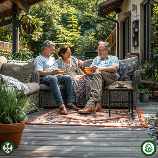 Free Outdoor Relaxing Moments Image - Outdoors, Friends, Patio ...