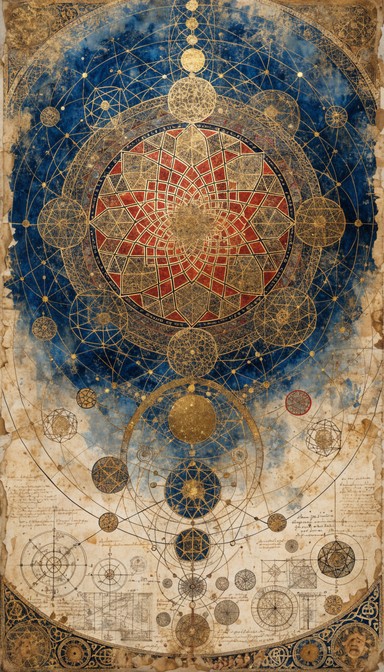 Free Sacred Geometry Astrolabe Image - Astrolabe, Manuscript ...