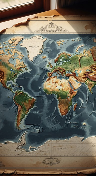 Free Antique World Map Image - Map, Antique, Vintage | Download at ...