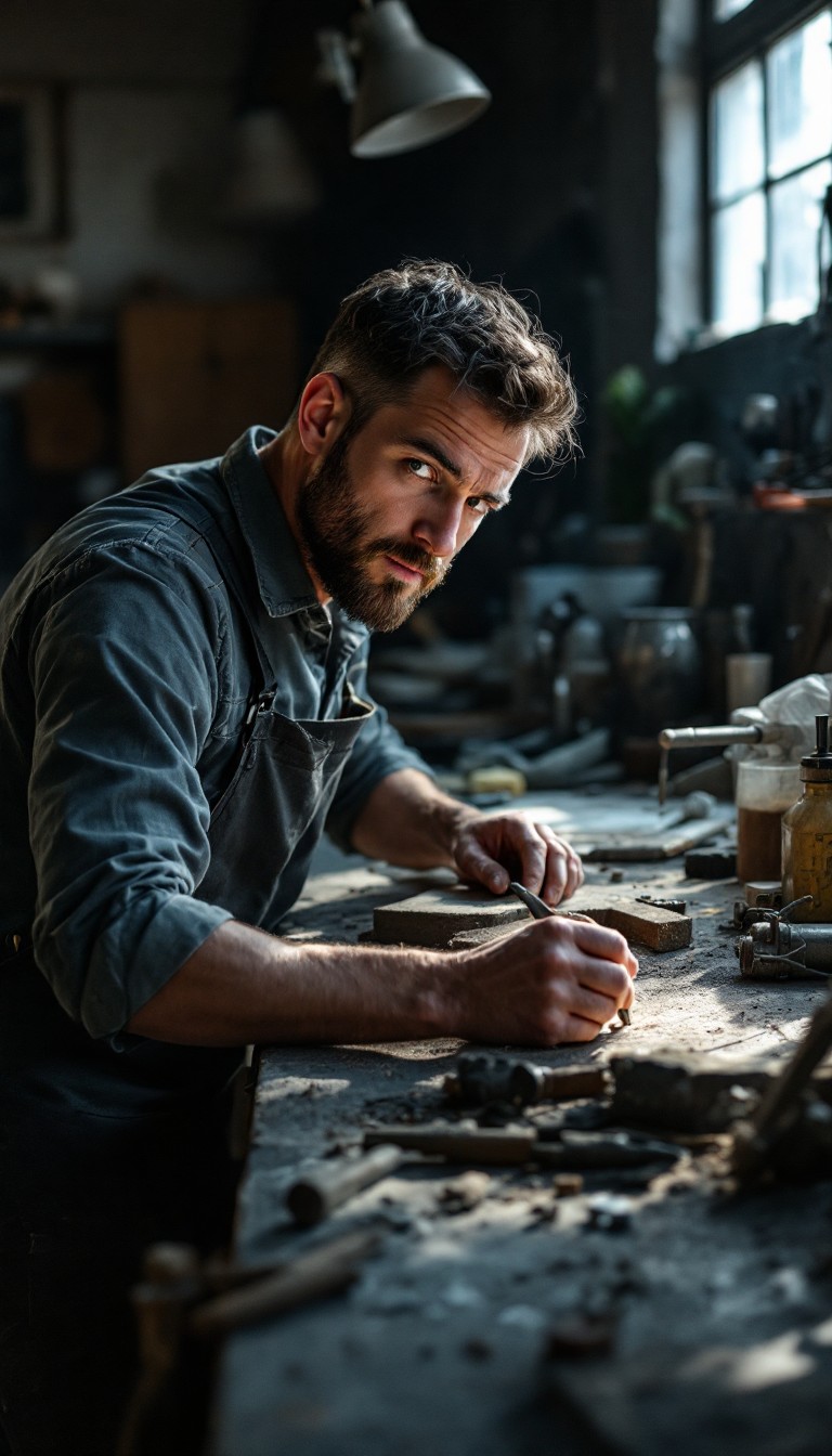 Free Craftsman At Work Image - Craftsman, Workshop, Artisan | Download ...