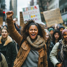 Beautiful Protest Free Empowered Protest Moment Image - Protest, Empowerment ...