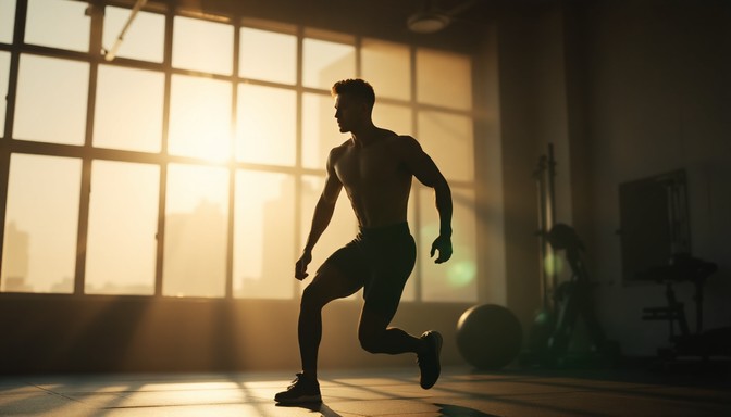 Workout Shadow Graphics Free Dawn Fitness Silhouette Image - Fitness, Sunrise, Gym | Download ...
