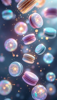 Floating Macaron Free Magical Floating Macarons Image - Macaron, Magical, Fantasy ...