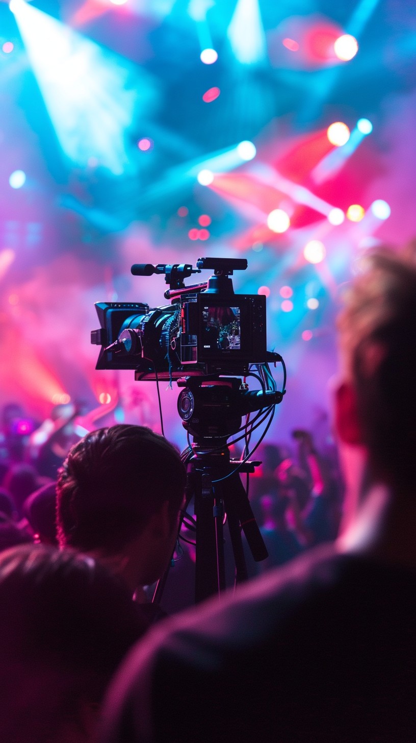 Free Concert Filming Session Image - Concert, Camera, Recording ...
