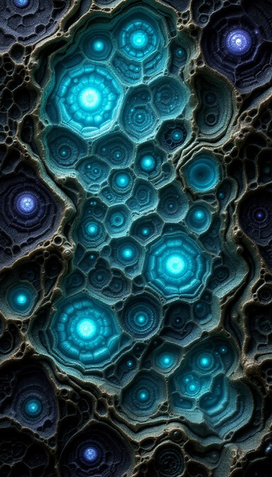 Free Bioluminescent Alien Uniform Image - Alien, Teal, Futuristic ...