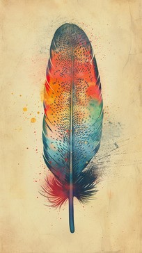 Free Colorful Feather Art Image - Feather, Colorful, Art | Download at ...