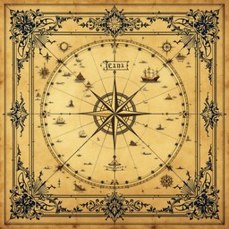 Free Ancient Compass Map Image - Vintage, Compass, Map | Download at ...