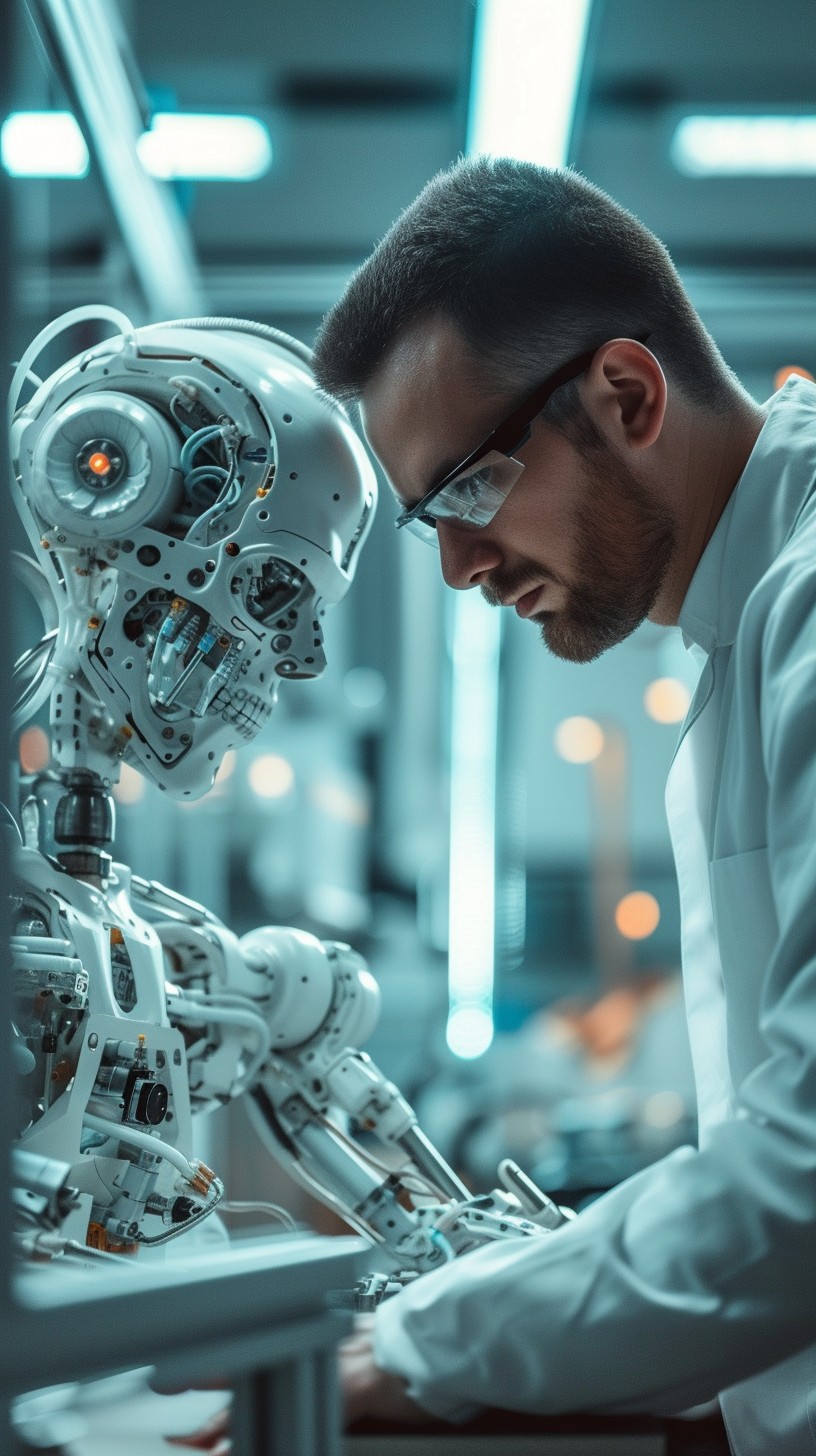 Free Robotics Engineering Moment Image - Robot, Engineer, Technology ...
