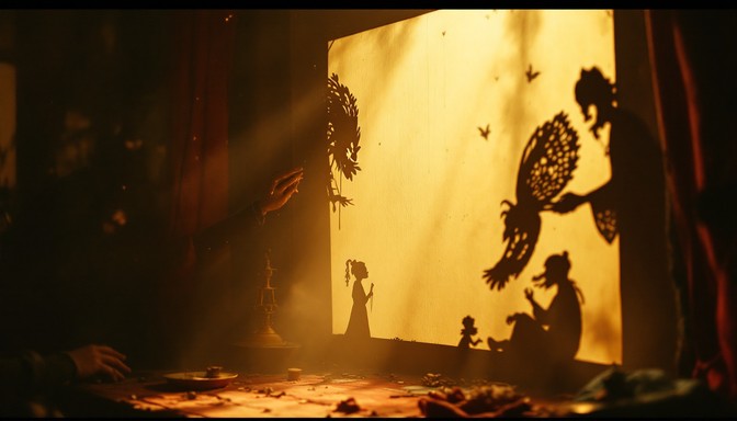 Free Ancient Shadow Theater Photo - Puppetry, Silhouettes, Shadows ...