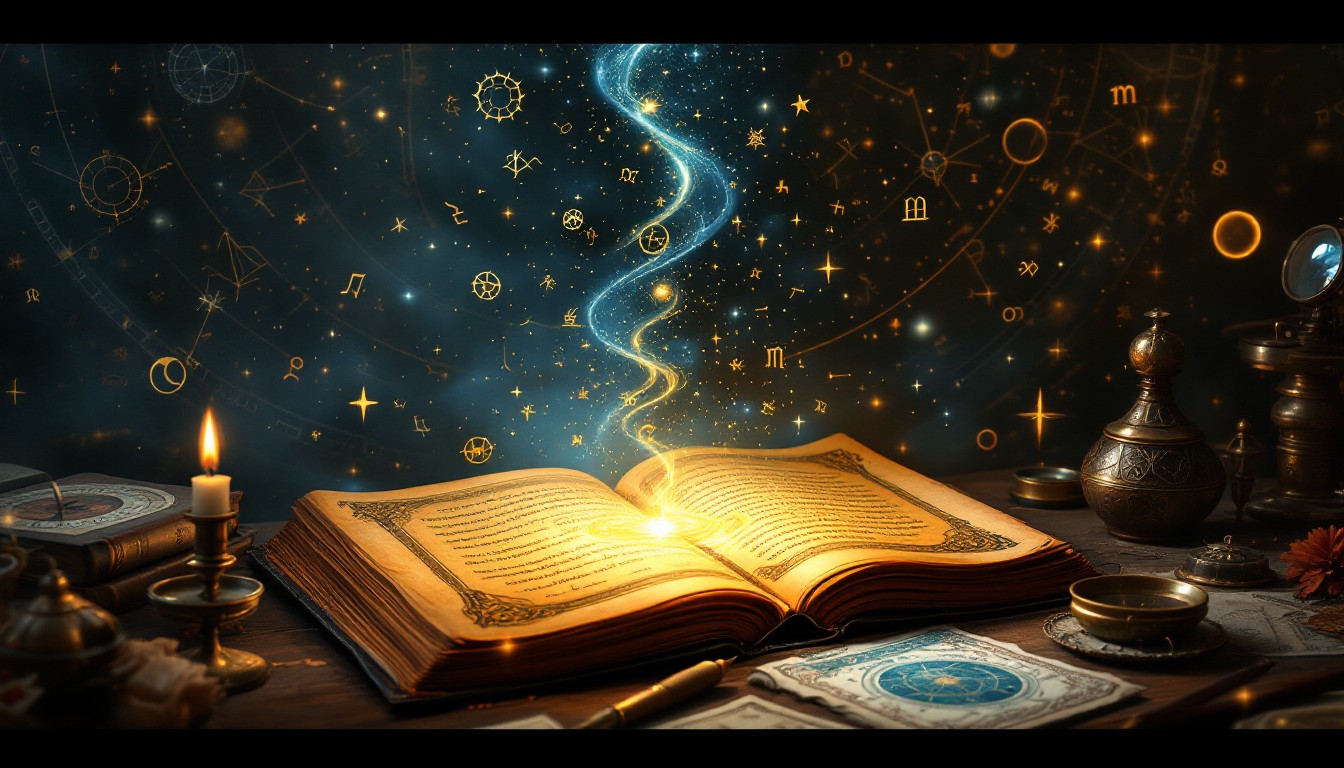 Free Divine Language Revealed Image - Mystical, Manuscript, Celestial ...