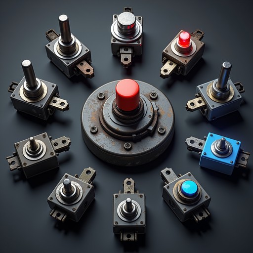 Free Circular Switch Array Image - Switches, Buttons, Toggle | Download ...