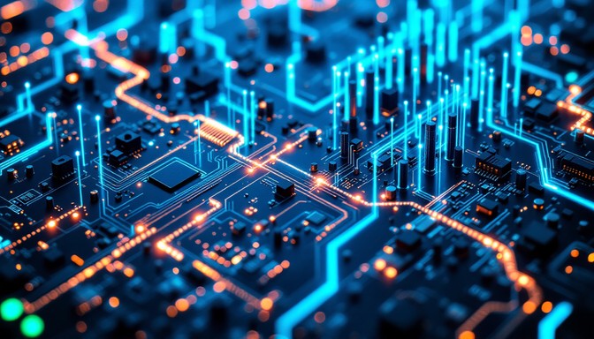 Electronics And Computer Textures Free Technology Meets Humanity Image - Technology, Circuit, Electronics ...