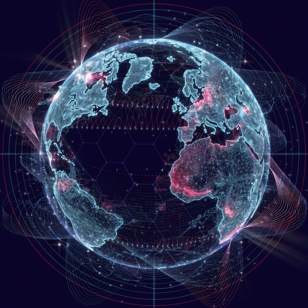 Free Futuristic Globe Technology Image - Holographic, Globe, Futuristic ...